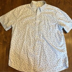 Southern Tide Classic Fit XL Fireworks Short Sleeve Button Down Shirt Nautical